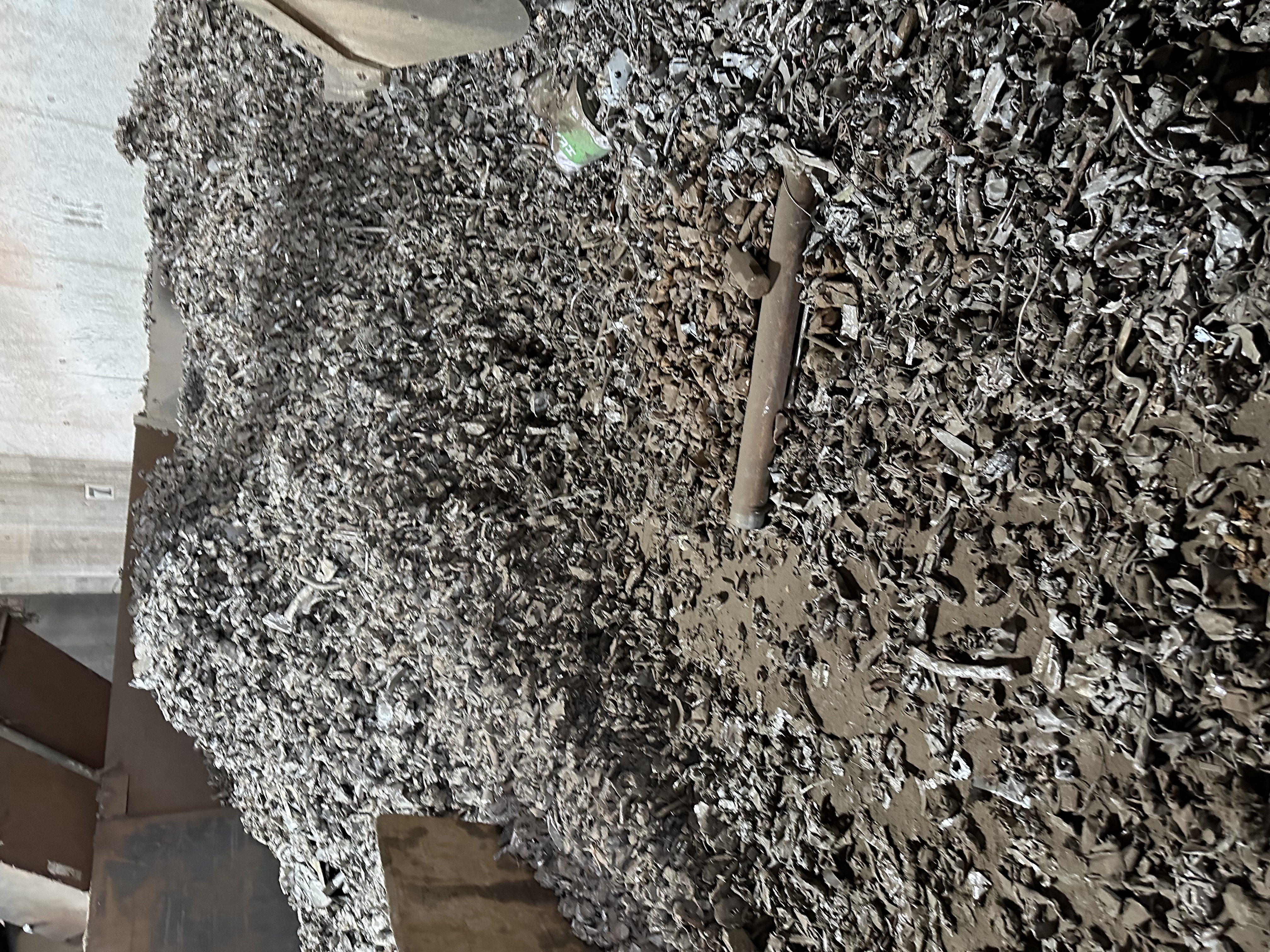 Shredded Steel Scrap  waste management